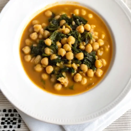 garbanzos con espinacas